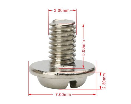 加减槽机械螺丝非标螺丝定制