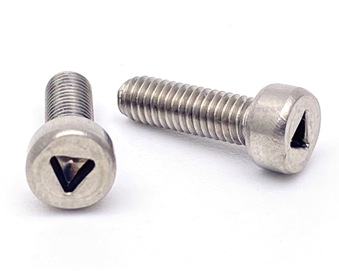 杯头三角槽防盗螺丝
