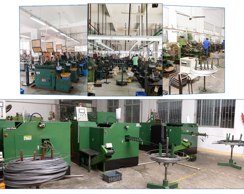 不锈钢六角薄头螺丝车间